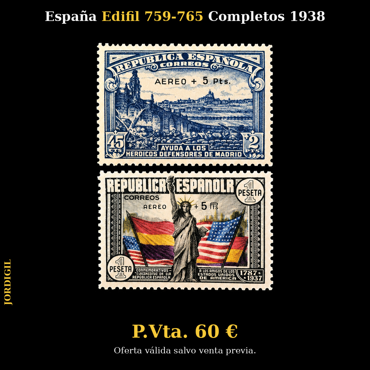 España · Edifil 759-765